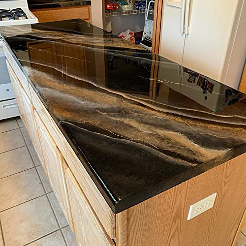 Stone Coat Countertops Clear Epoxy Resin Kit - Heat Resistant Self-Leveling Food Safe