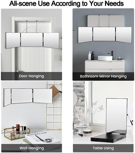 Vanexiss Rechargeable Trifold Mirror