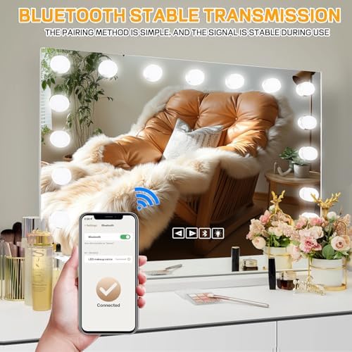 FASHIONABLE BLUETOOTH VANTY Mirrors for Women