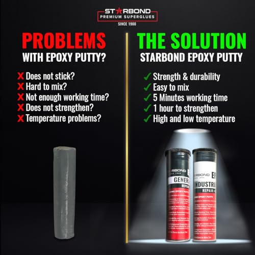Starbond Epoxy Putty Stick Bundle High-Temperature Resistance Easy to Use