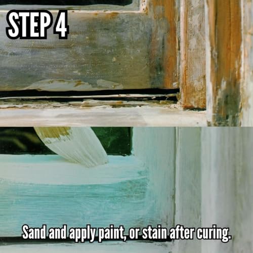 Durable Wood Repair Epoxy Filler for ColdWeather