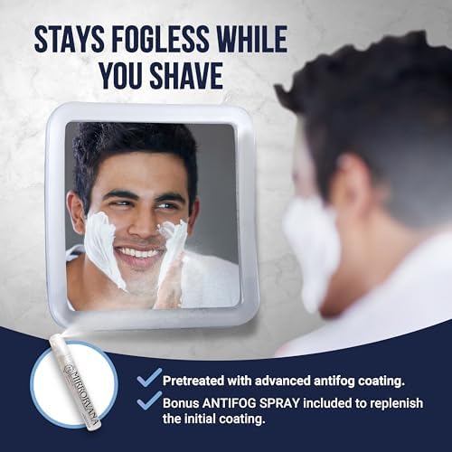 Stylish Anti-Fog Shower Mirror