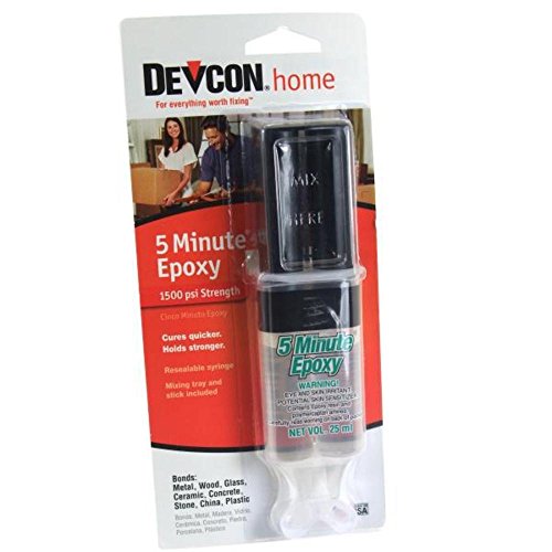 5-Minute Epoxy Syringe Tile Adhesive from FindingKing