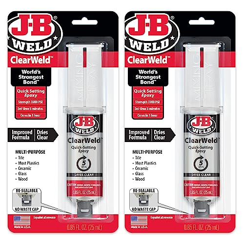 Fast-Setting Clear epoxy for Metal Tile