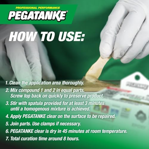 Pegatanke Transparent 2 Part Epoxy Resin