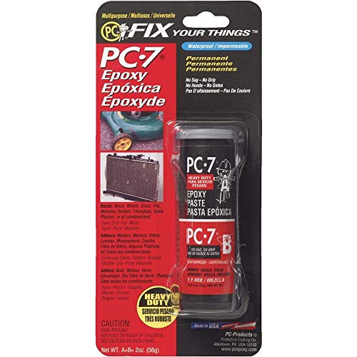 PC Products 7 oz Epoxy Paste Heavy Duty Charcoal