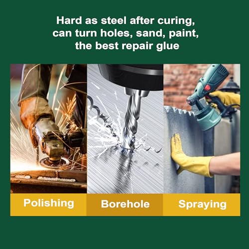 Quick-Setting Metal Repair Glue for Epoxy Welding Metal to Metal
