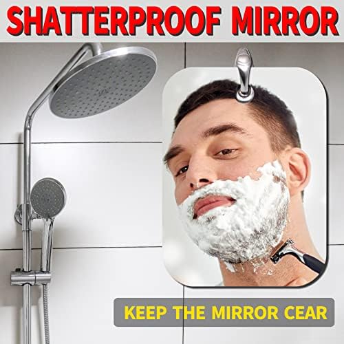 Shatter-Proof Shaving Mirror