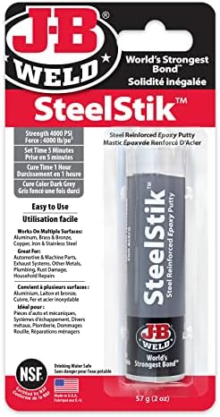 J-B Weld SteelReinforced Epoxy Putty Stick