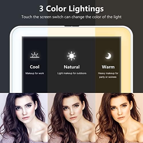 Rechargeable Makeup Mirror for Travel