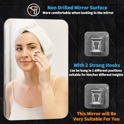 Fog-Free Showers No Drilling Required