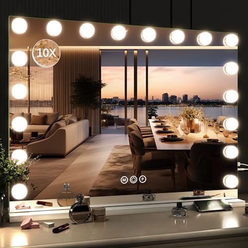 Elegantly Luminous 32x24 Vanity Mirror