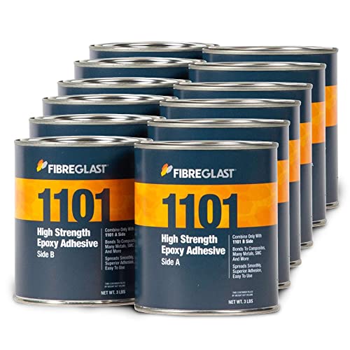 Fibreglass Glast Marine-Grade Epoxy Paste Hardener Kit