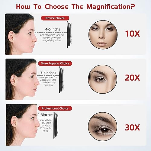 30X Magnifying Mirror - Elevate Your Makeup grooming