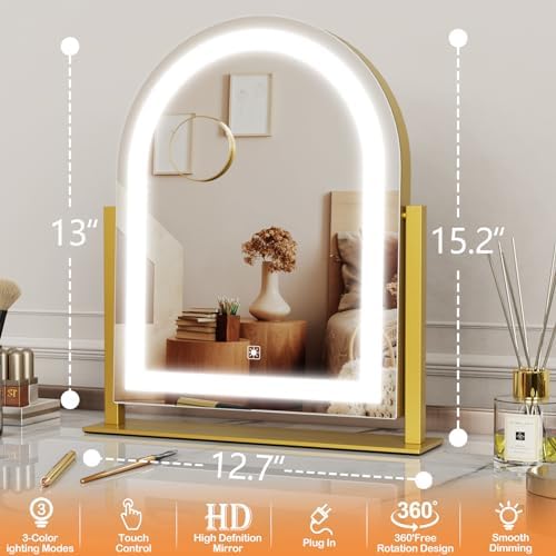 Lighted Makeup Mirror Hollywood Vanity Mirror