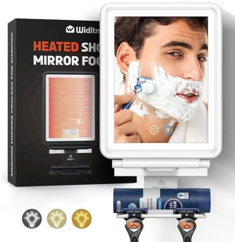 Order Your Premium Heating Dimmable Shower Mirror Today - Widitn