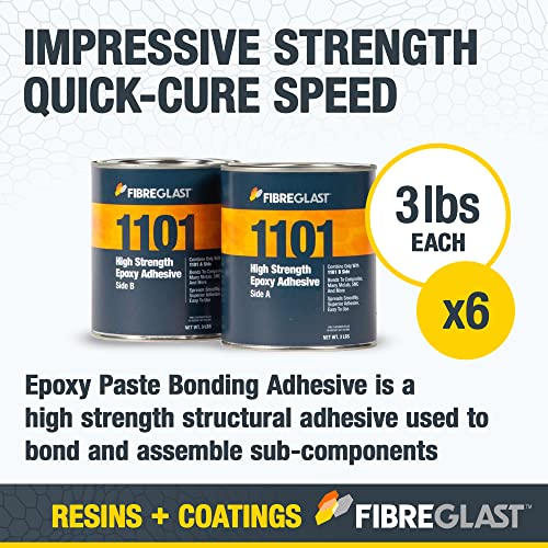 Fibreglass Glast Marine-Grade Epoxy Paste Hardener Kit