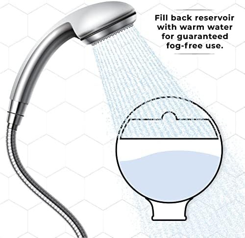 Zadro 2X Shower Mirror for Shaving
