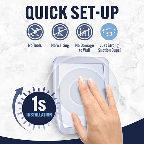 Stylish Anti-Fog Shower Mirror