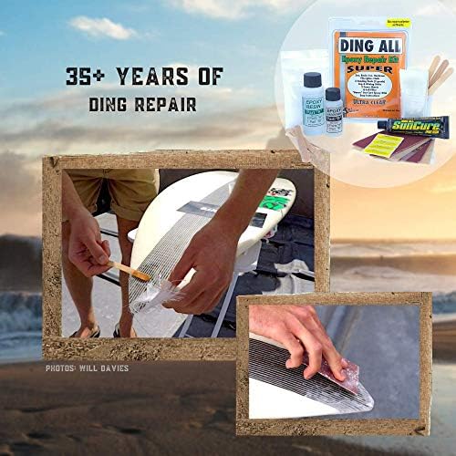 Original Epoxy Repair Kit for surfboards and more