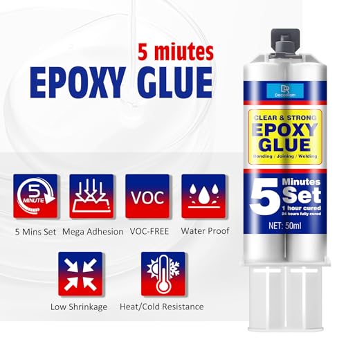 Get Strong Bonds Fast 11 Epoxy Glue for Plastic Wood
