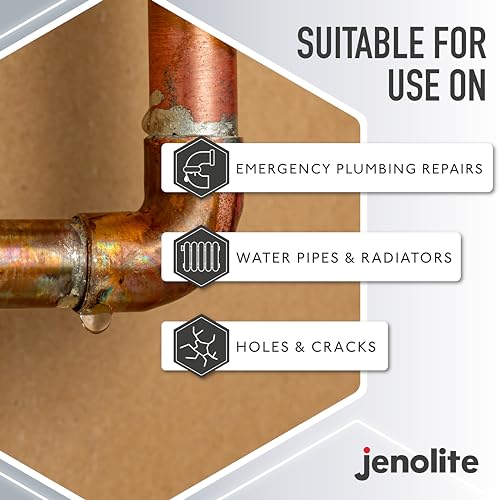 JENOLITE Copper Pipe Repair Epoxy Putty Stick