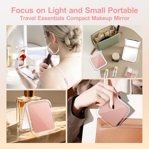 MIYADIVA 30X Magnifying Mirror with Precision Tweezers