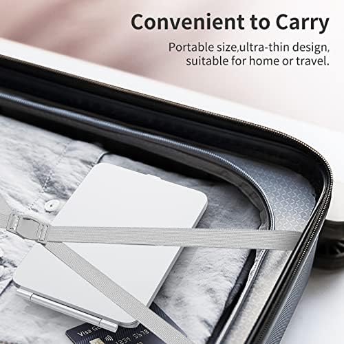 Mecion Compact Makeup Mirror with 10X Magnification and 80 LED Lights
