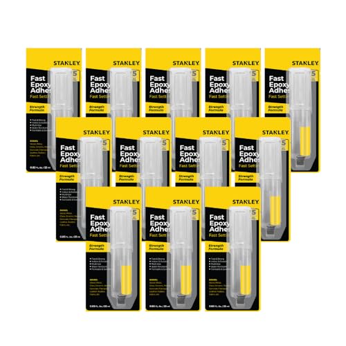 5-Minute Two-Part Epoxy Adhesive for Wood Glass Metal More