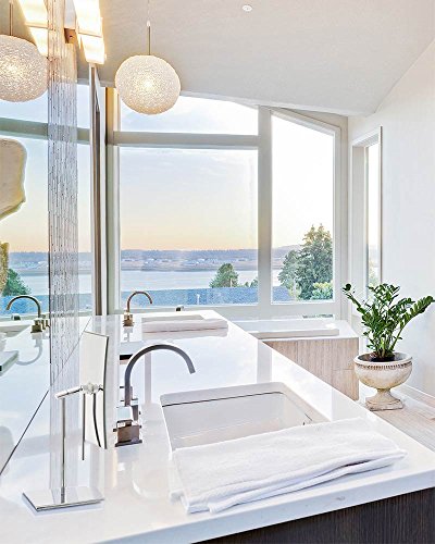 Hamilton Hills 5X Magnifying Table Top Mirror with Stand