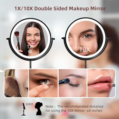 Omobolanle 8-inch LED Makeup Mirror