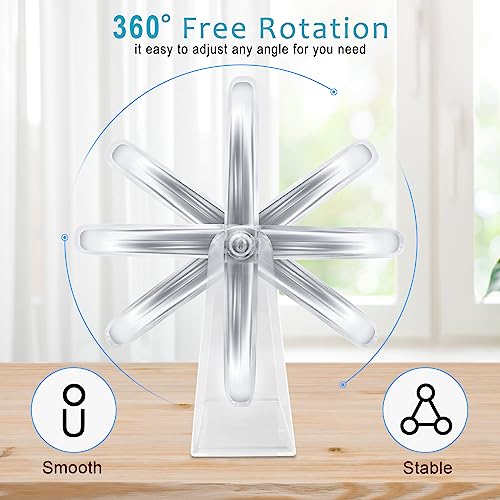 15X Vanity Mirror 360-Degree Rotationad