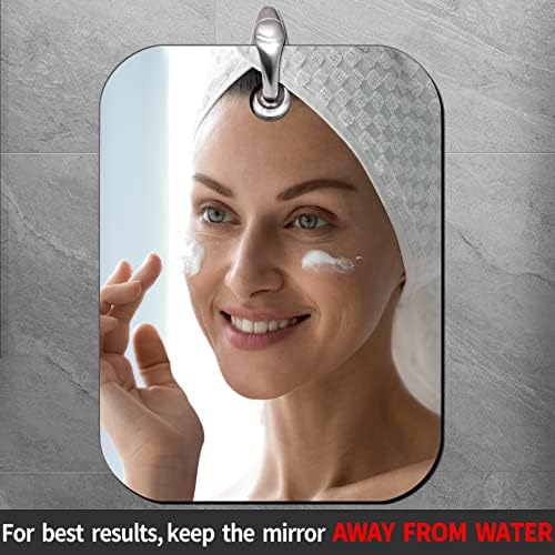 Shatter-Proof Shaving Mirror