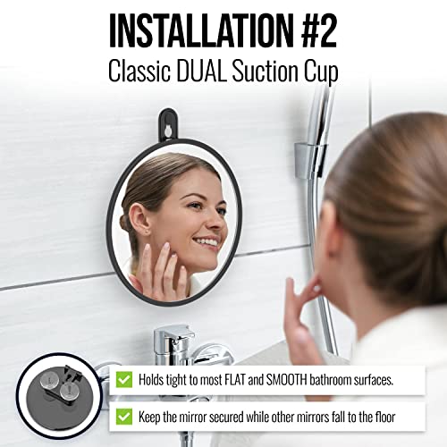 MirrorVana Small Showers with Anti-Fog Spray