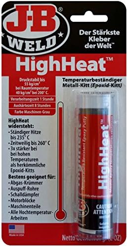 J-B Weld Heat-Resistant Metal Putty