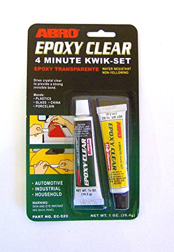 ABRO Epoxy Clear Kwik-Set 4-Minute