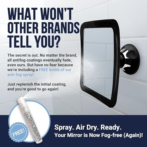 Shave Smoothly with MIRRORVANA - Need a Fog-Free Experience Every Time
