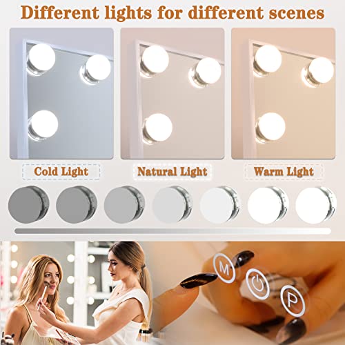 PigDecimal Vazinesse 15LED Vanity Mirror with Lights Modes