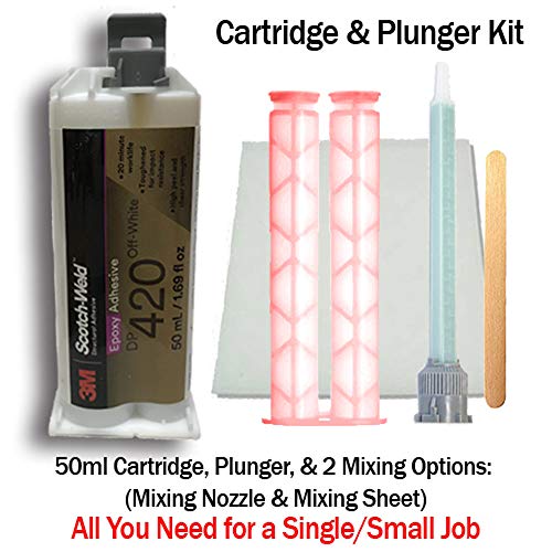 3M Scotch-Weld DP420 Off-White 20-Minute Toughened Epoxy Adhesive Plunger Kit