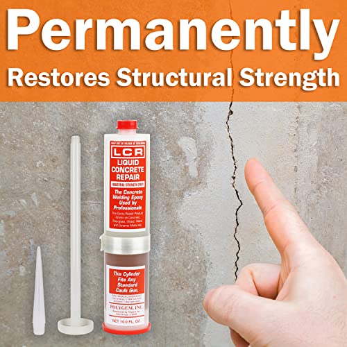 Quick Durable Epoxy Repair for Concrete Cracks