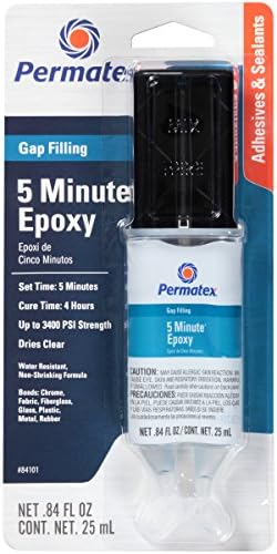 Permatex 84101-12PK - 5-Minute Epoxy Adhesive System