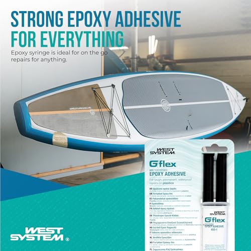 Sturdy 2-Part Epoxy Glue Syringe for DIY Marine More