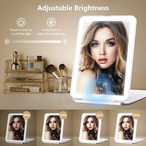 Rechargeable Makeup Mirror for Travel