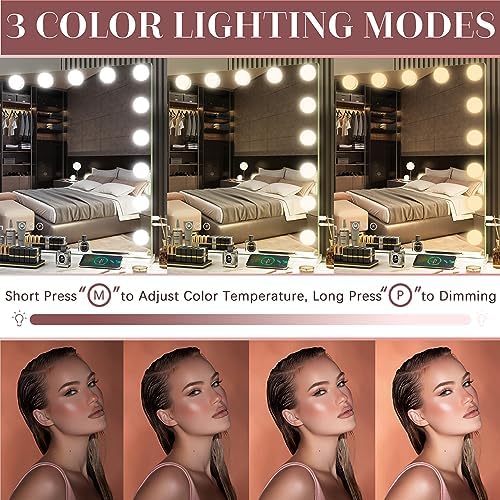 Elegantly Luminous 32x24 Vanity Mirror