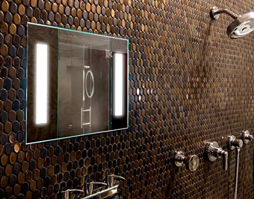 Shower Mirror with 5000K LED Lights